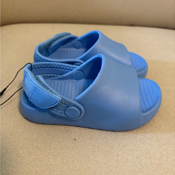 ZARA RUBBER SLINGBACK SANDALS - Picture 7 of 10